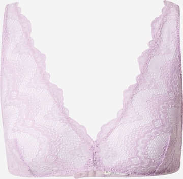 BeckSöndergaard Triangle Bra in Purple: front