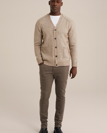 Slimfit Pantaloni eleganți de la WE Fashion pe maro