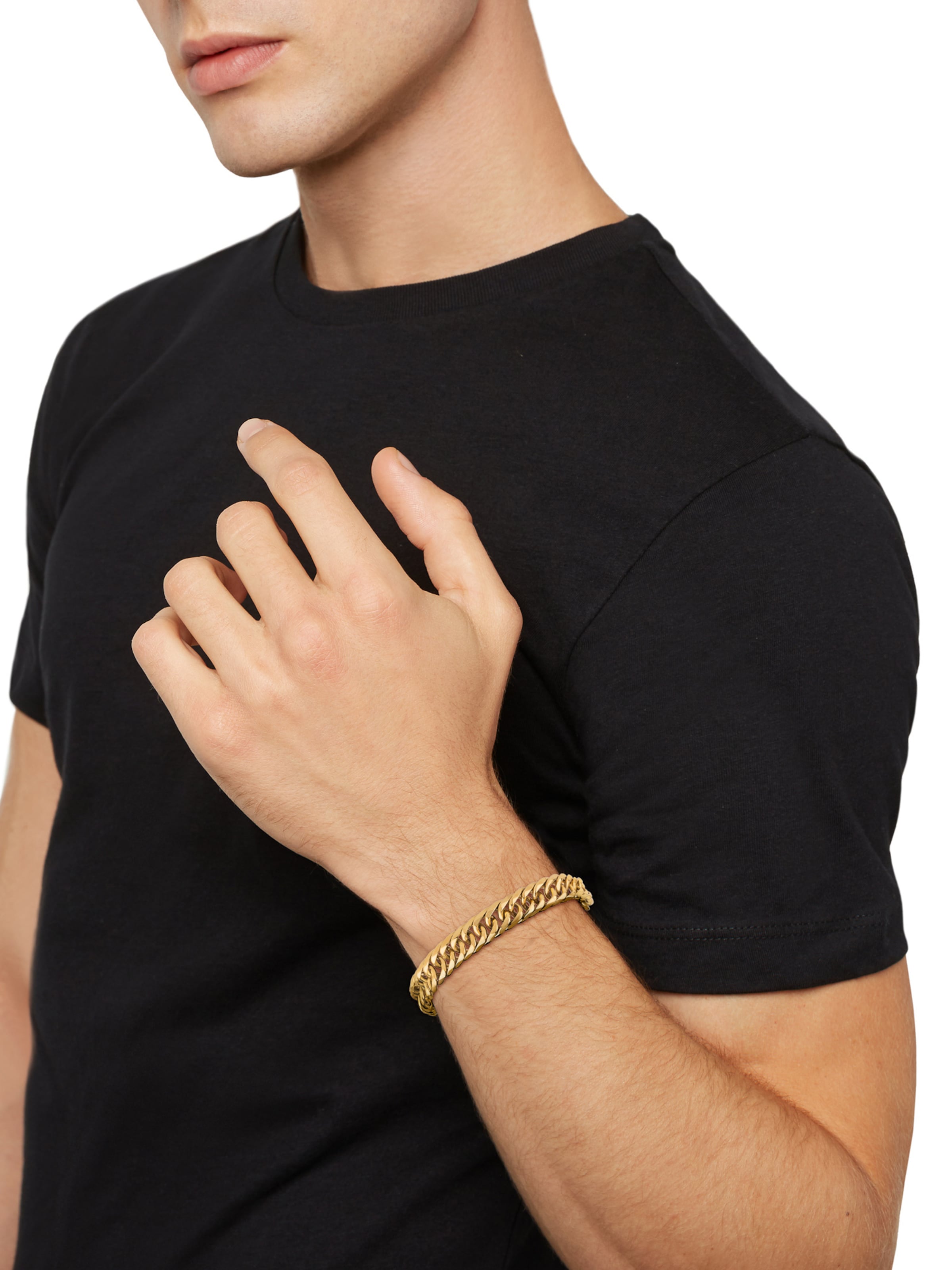 Braccialetto di Breil in oro: frontale