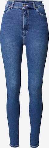 Dr. Denim סקיני ג'ינס 'Moxy' בכחול: מלפנים