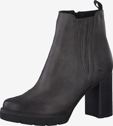MARCO TOZZI Ankle Boots in Grey: front
