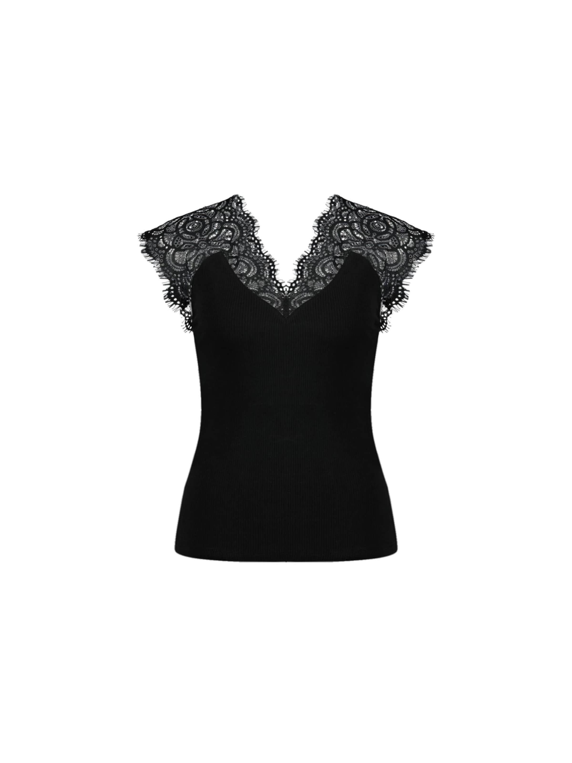 Deeluxe Top in Black: front