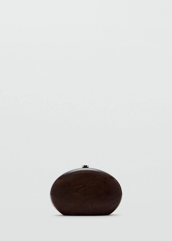 MANGO Clutch in Brown