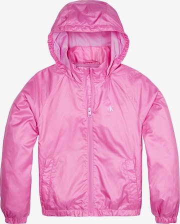 Calvin Klein Jeans Jacke in Pink: predná strana