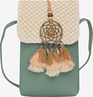 HARPA Crossbody Bag 'Java' in Green: front