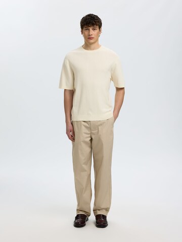 SELECTED - Jersey en blanco