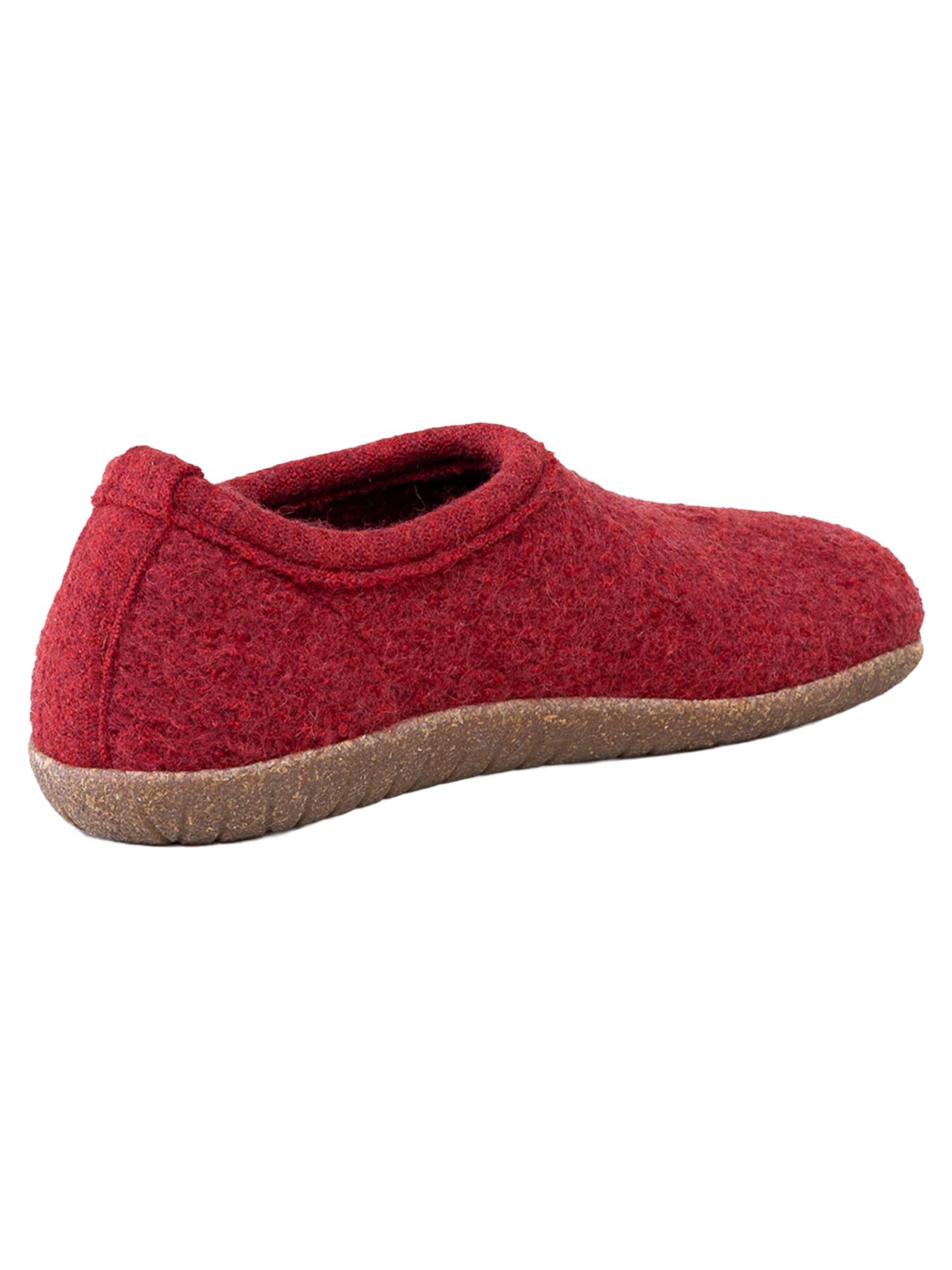 Gottstein Slippers 'Alpine Midcut RU' in Red