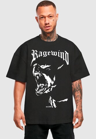 2Y Studios Shirt 'Ragewind' in Zwart: voorkant