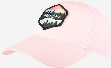 Hatland Cap 'Walt' in Pink: Vorderseite