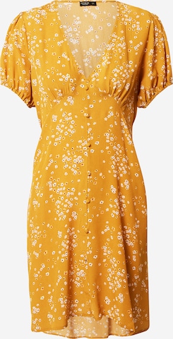 Cotton On Košilové šaty – žlutá: přední strana