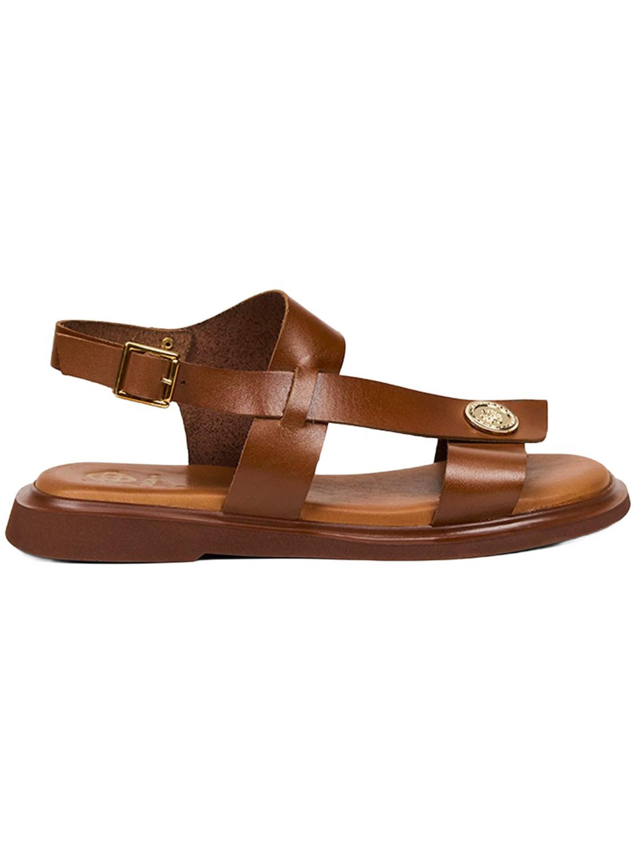Sandales 'Sandalen' Desa en marron