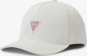 GUESS Cap in Weiß: Vorderseite