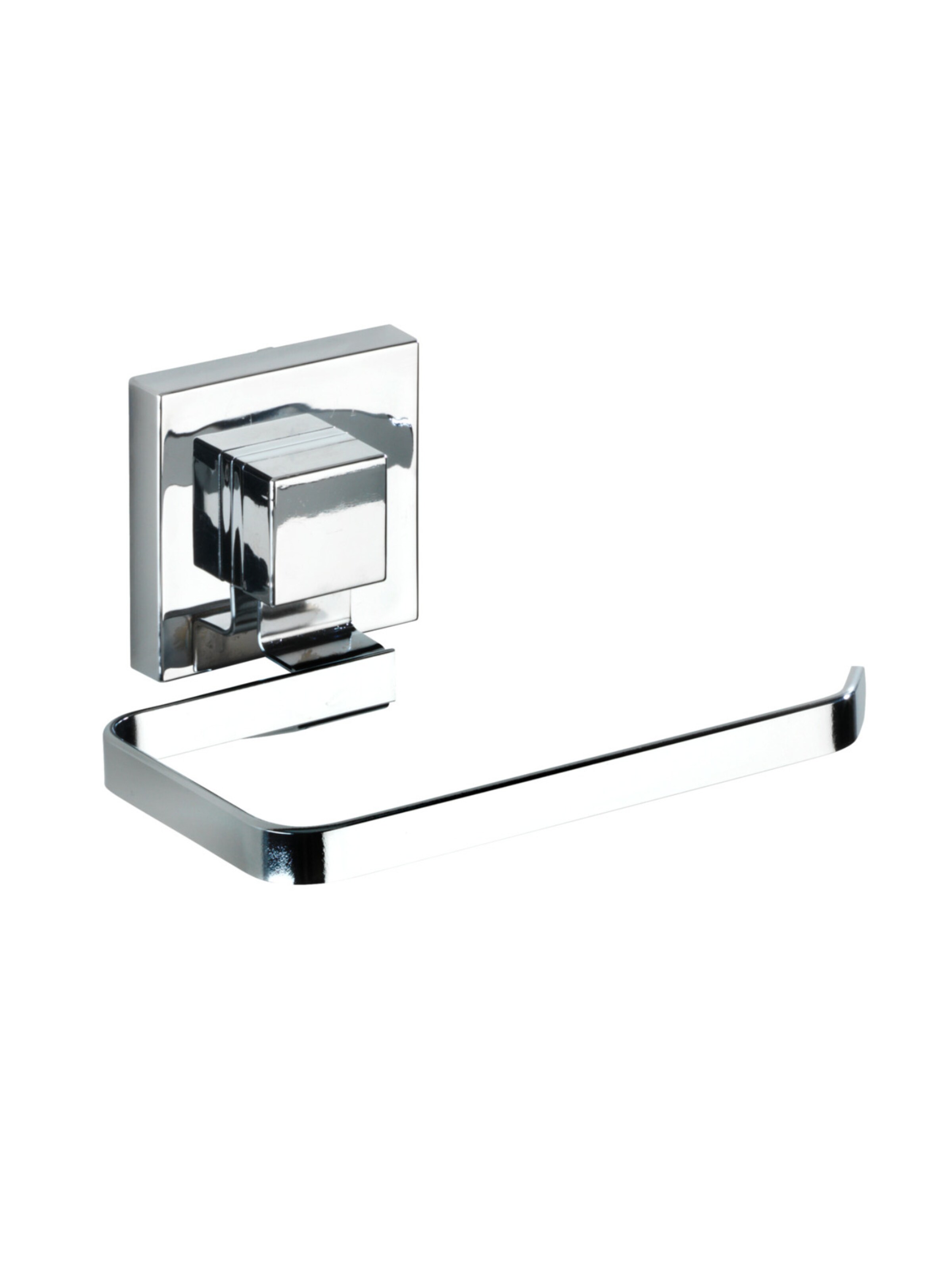 Wenko Toilettenpapierhalter 'Vacuum-Loc® Quadro' in Silber