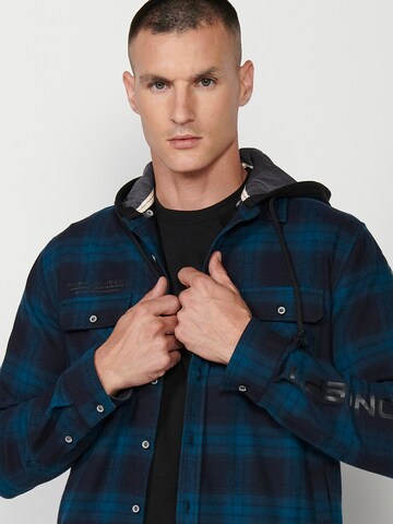 KOROSHI Regular fit Πουκάμισο σε μπλε