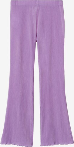 MANGO Regular Broek 'Monica' in Lila: voorkant