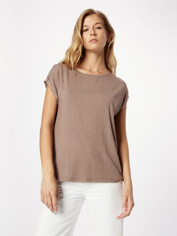 VERO MODA - Camiseta 'LAVA' en marrón: frente