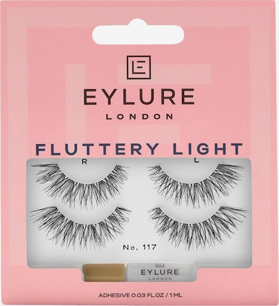 Eylure Artificial Eyelashes 'Fluttery Light' in Black, Item view