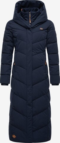 Ragwear Wintermantel 'Natalka' in Blauw: voorkant