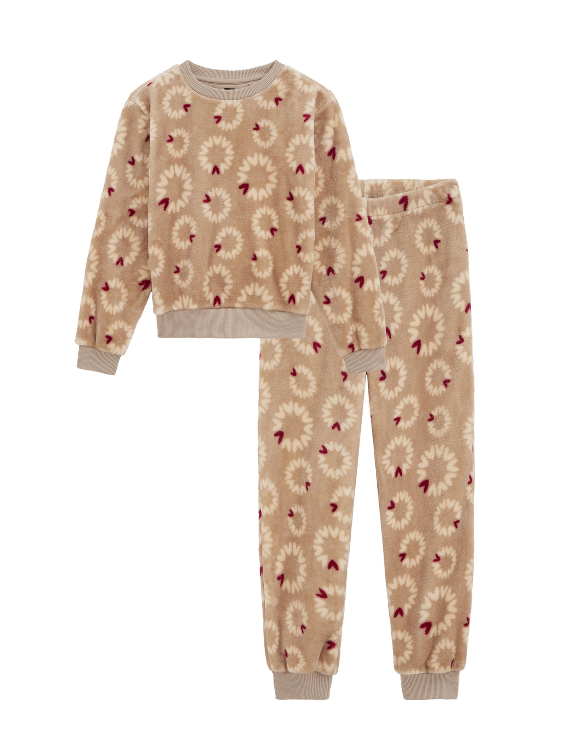 WE Fashion Nachtkledij in Beige: voorkant