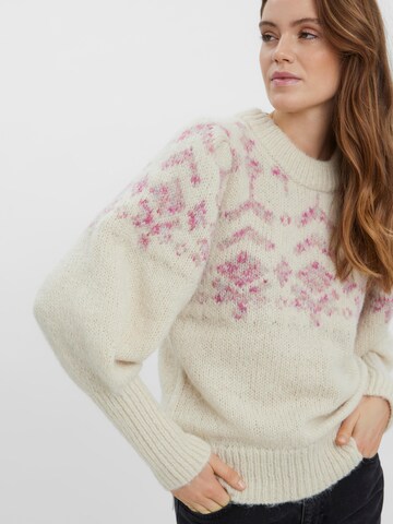 VERO MODA Sweater 'Diane' in Beige