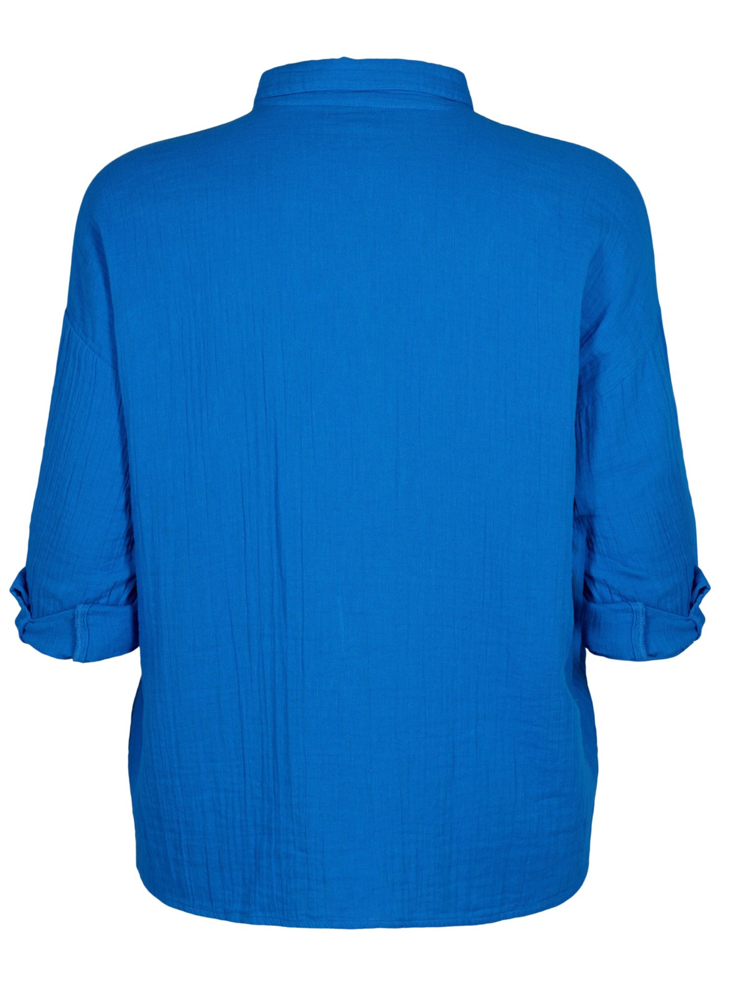 Chemisier 'VVIVU' Zizzi en bleu