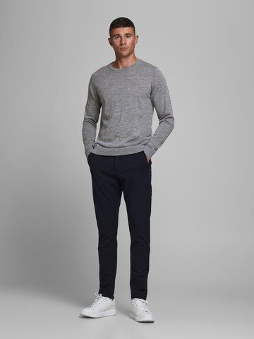 JACK & JONES Regular fit Sweater 'Mark' in Grey