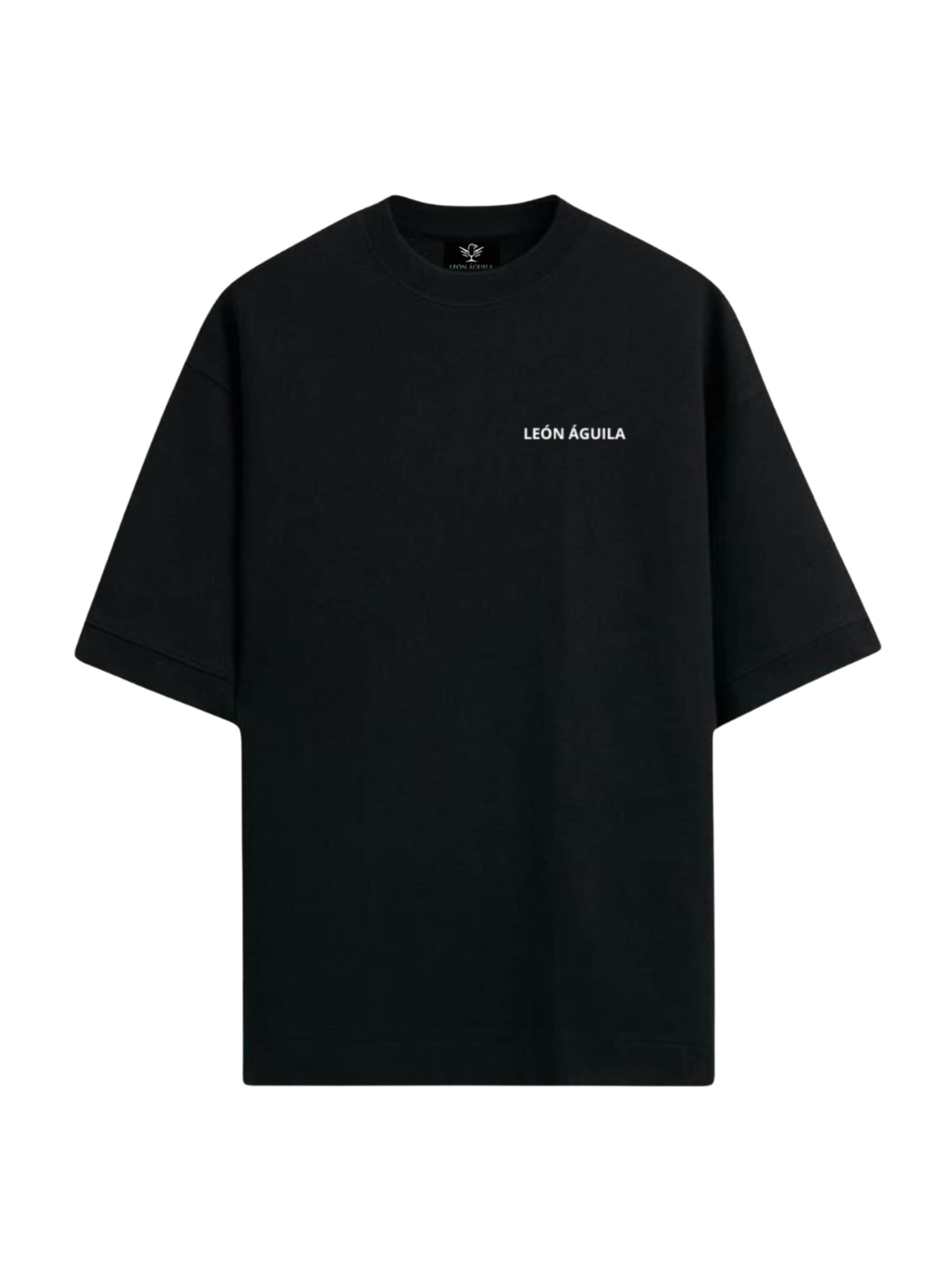 leon aguila Shirt 'Essential' in Black: front