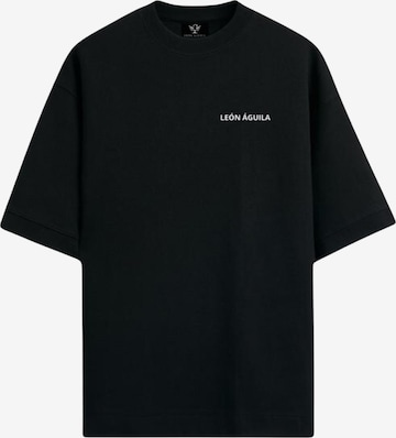 T-Shirt 'Essential' leon aguila en noir : devant