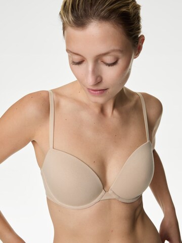 T-shirt Reggiseno di Marks & Spencer in beige: frontale
