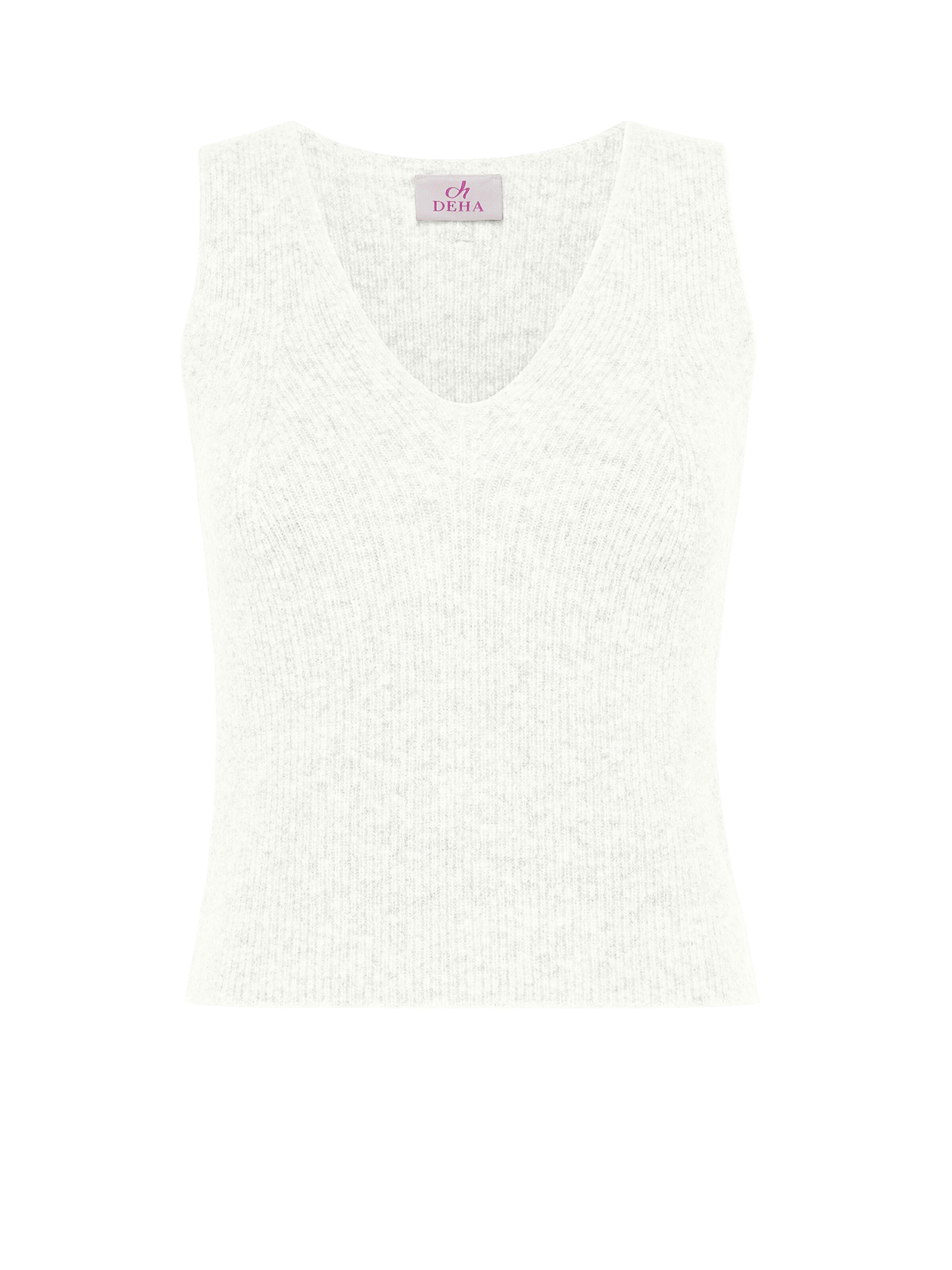 Top di DEHA in bianco: frontale
