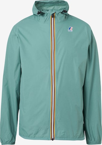 Giacca funzionale 'LE VRAI 4.0 CLAUDE' di K-Way in verde: frontale