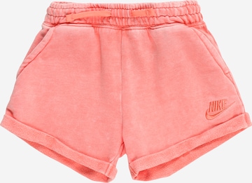 Nike Sportswear Regular Shorts in Orange: predná strana