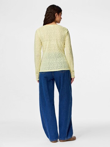 Giacchetta 'PCBaisy' di PIECES in giallo