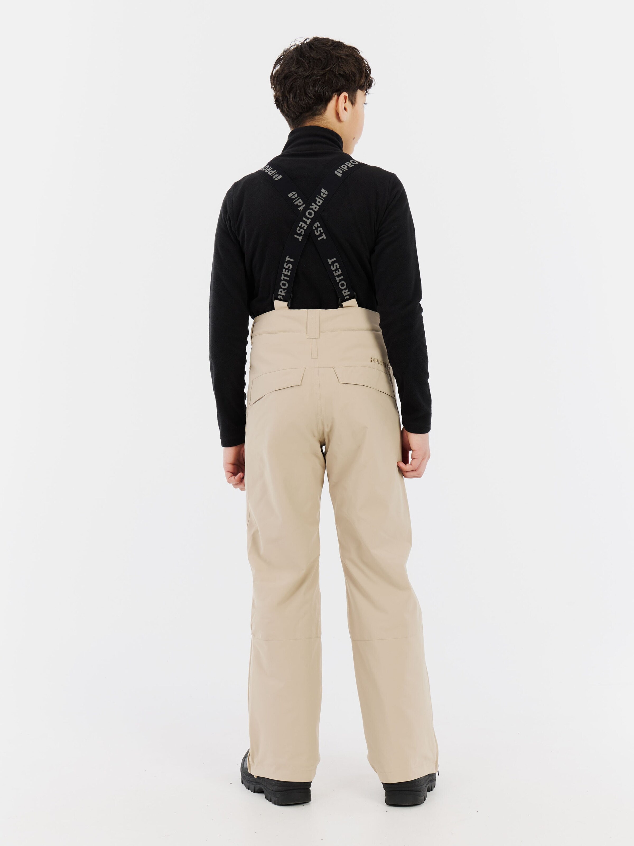 PROTEST Regular Workout Pants 'Spikety JR' in Brown