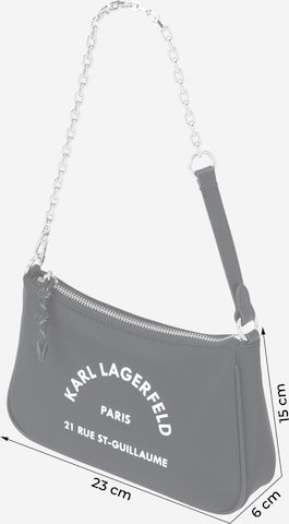 Karl Lagerfeld - Mala de ombro em preto