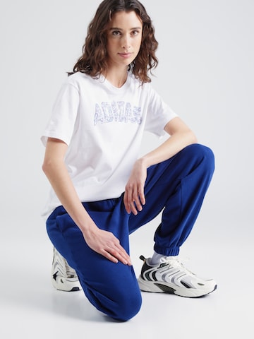 ADIDAS SPORTSWEAR Performance shirt in White: front