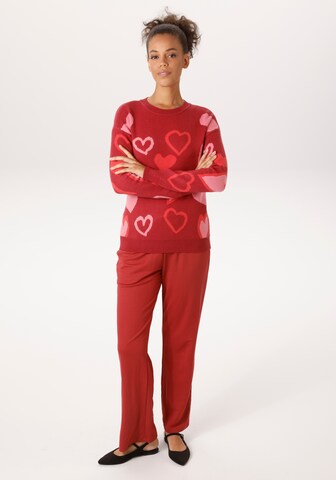 Aniston CASUAL Sweater in Red