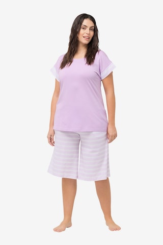 Ulla Popken Pajama in Purple: front