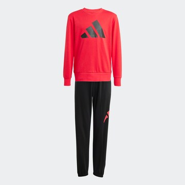 ADIDAS SPORTSWEAR Sweatsuit in Red: front