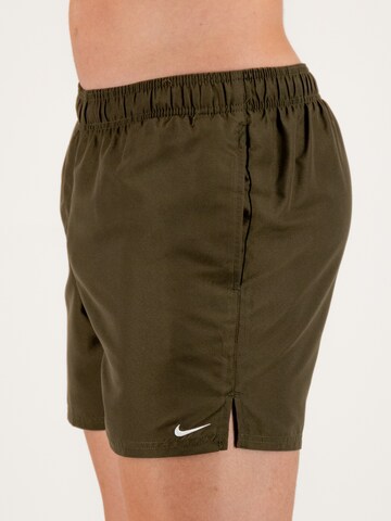 Nike Swim Regular Athletic Swim Trunks in Green