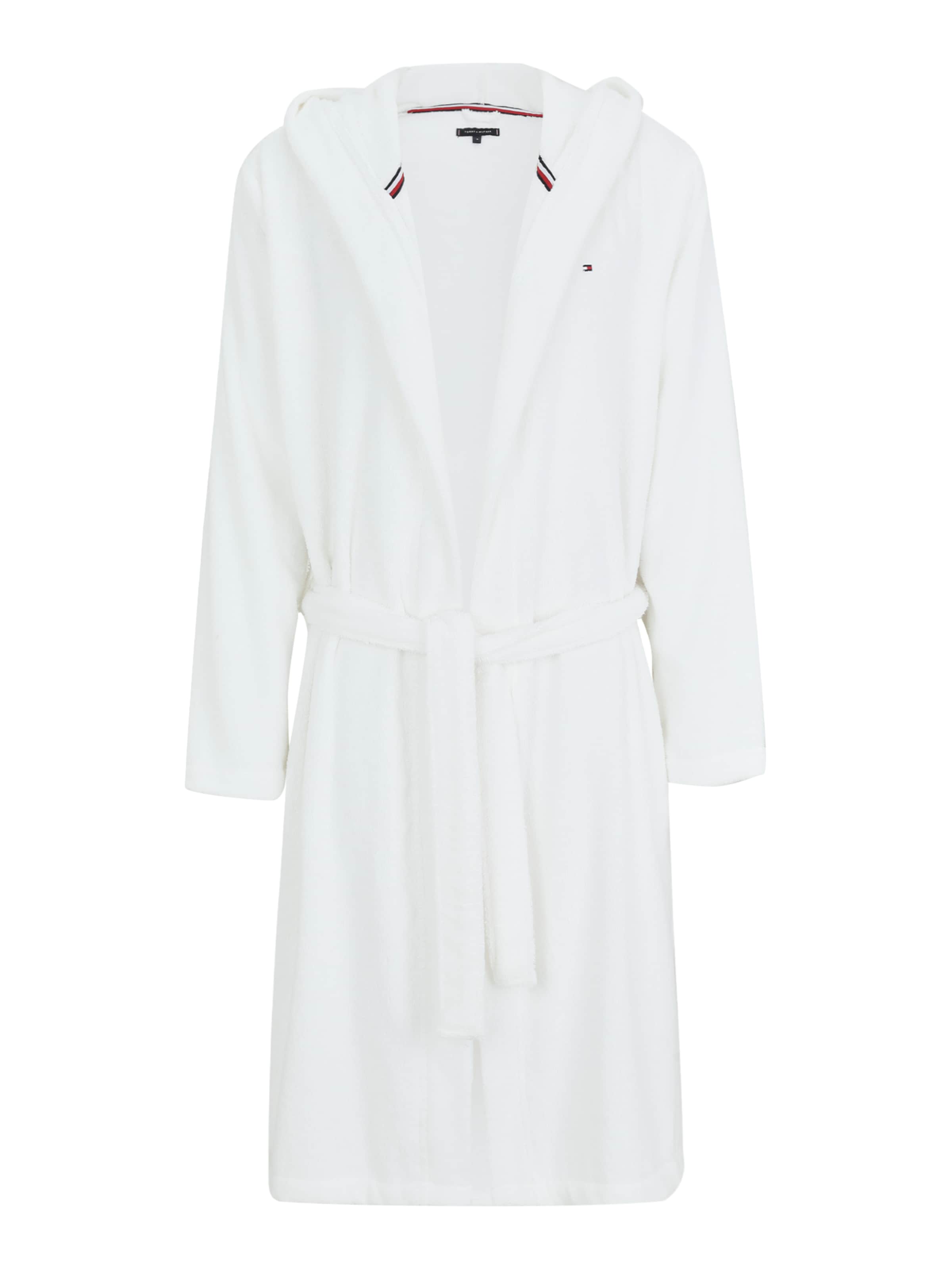 Tommy Hilfiger Underwear Rövid fürdőköpeny - fehér: elől
