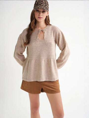 Pull-over 'Pullover' MixRay en beige