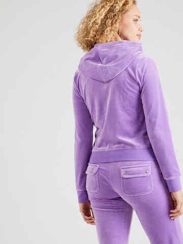 Juicy Couture Sweatjacke 'ROBERTSON' in Lila