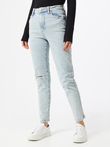 Coupe slim Jean Cotton On en bleu : devant