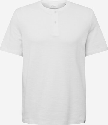 T-Shirt s.Oliver en blanc : devant