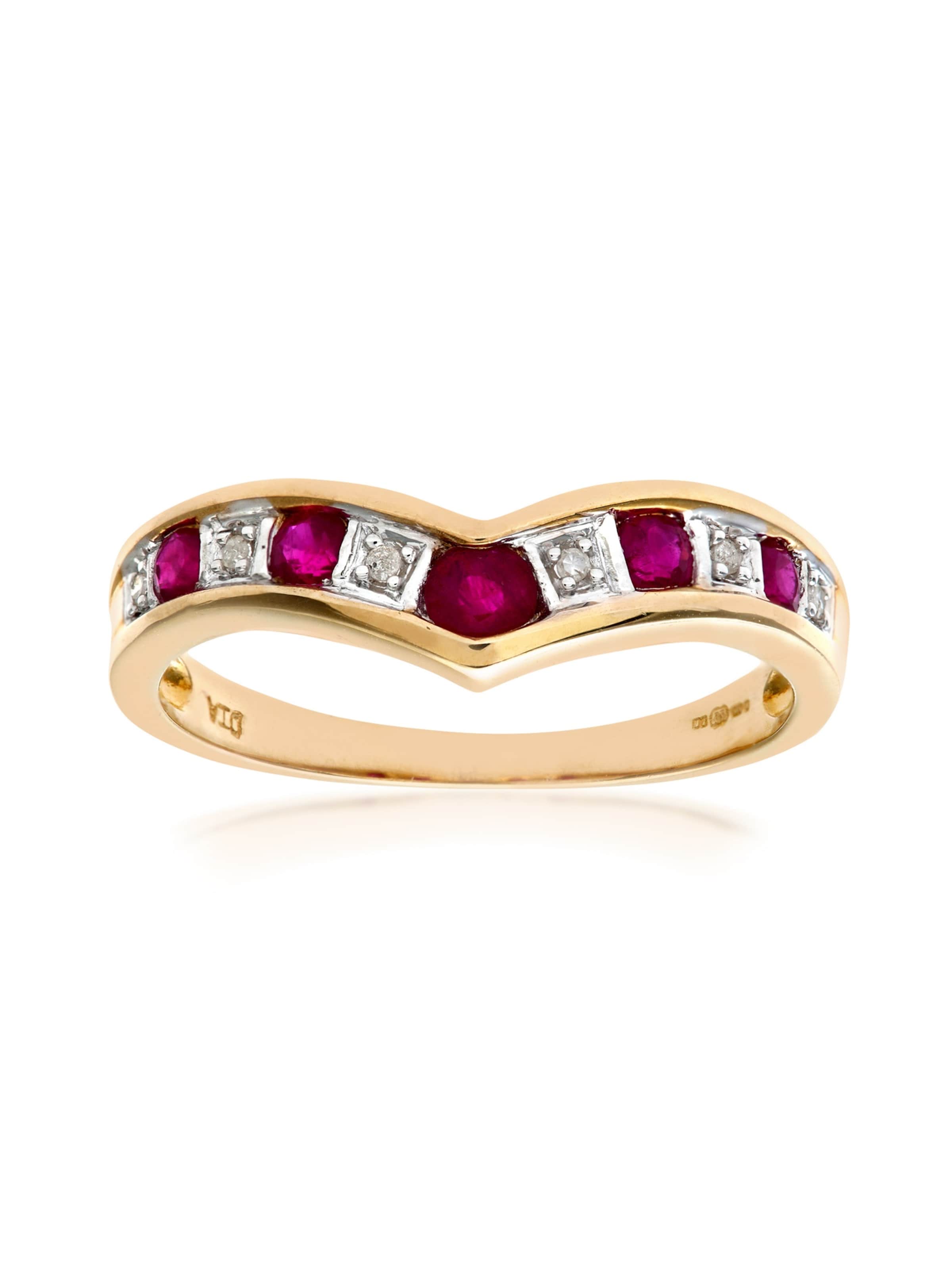 DIAMANT LETERNEL Ring in Gold: front