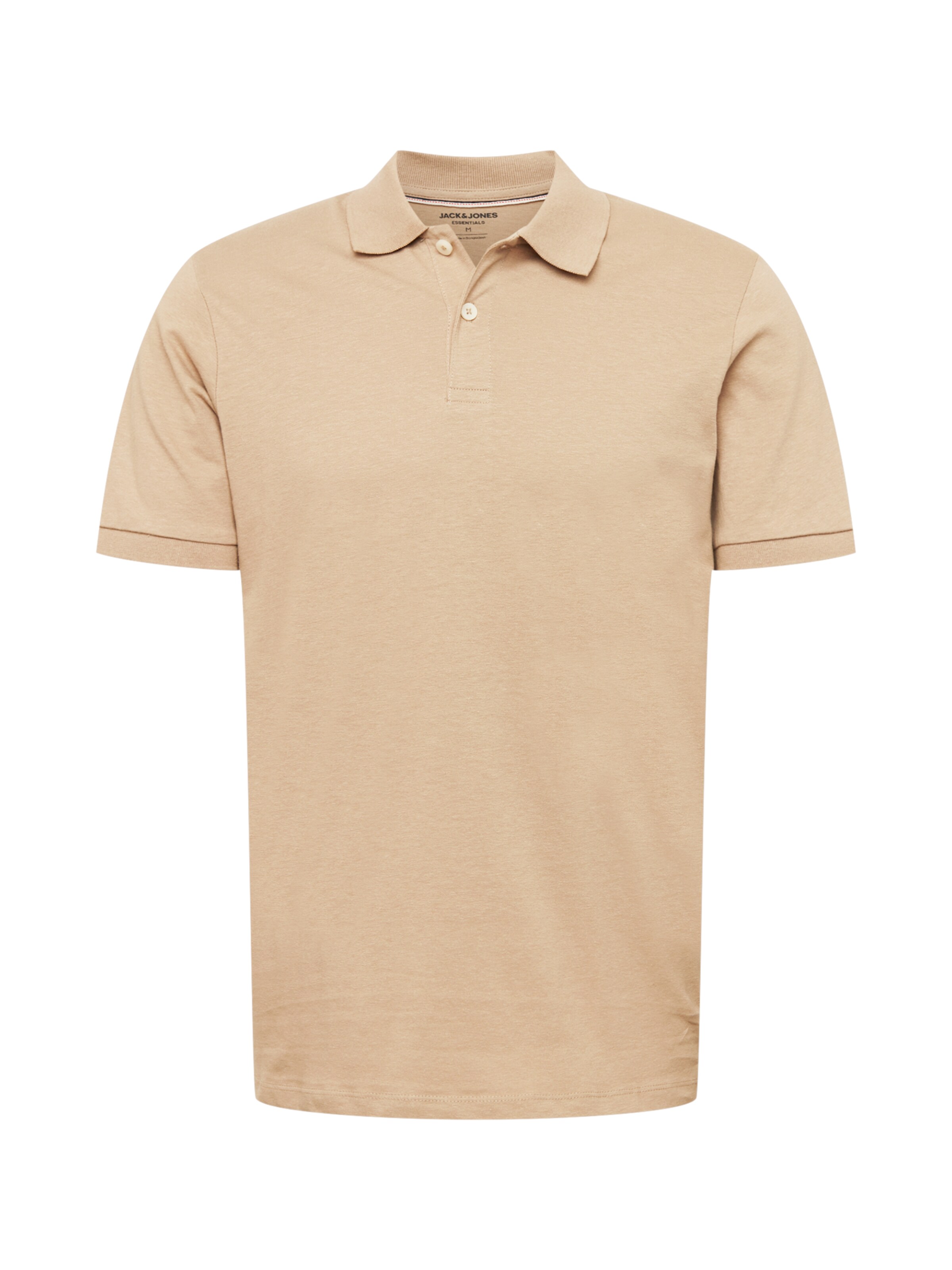 Abbigliamento Uomo JACK & JONES Maglietta ELINEN in Sabbia Abbigliamento Uomo JACK & JONES Maglietta ELINEN in Sabbia