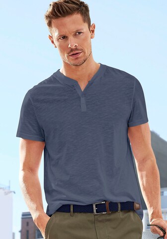 H.I.S - Camiseta en azul: frente
