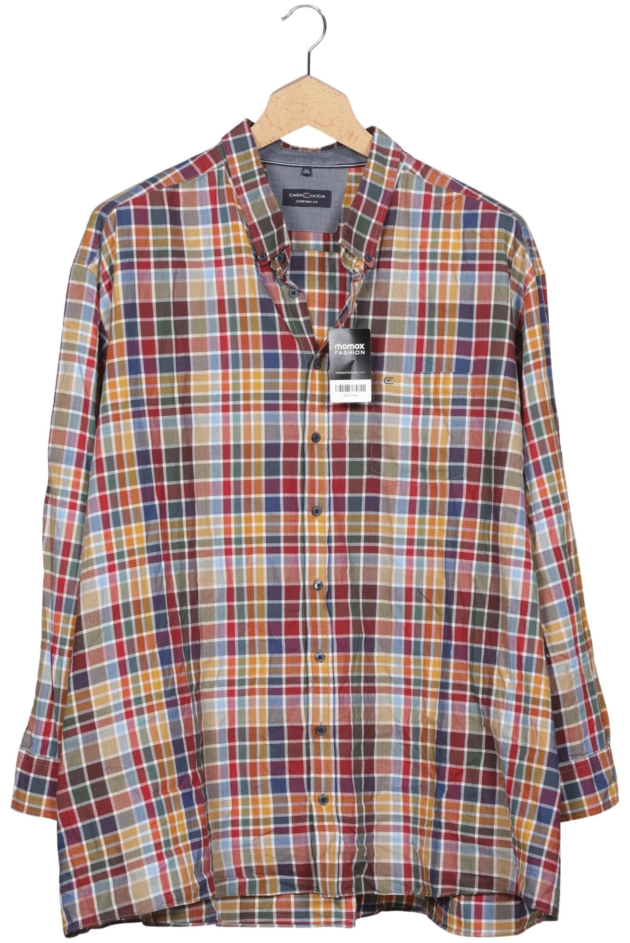 CASAMODA Button Up Shirt in 9XL in Mixed colors: front