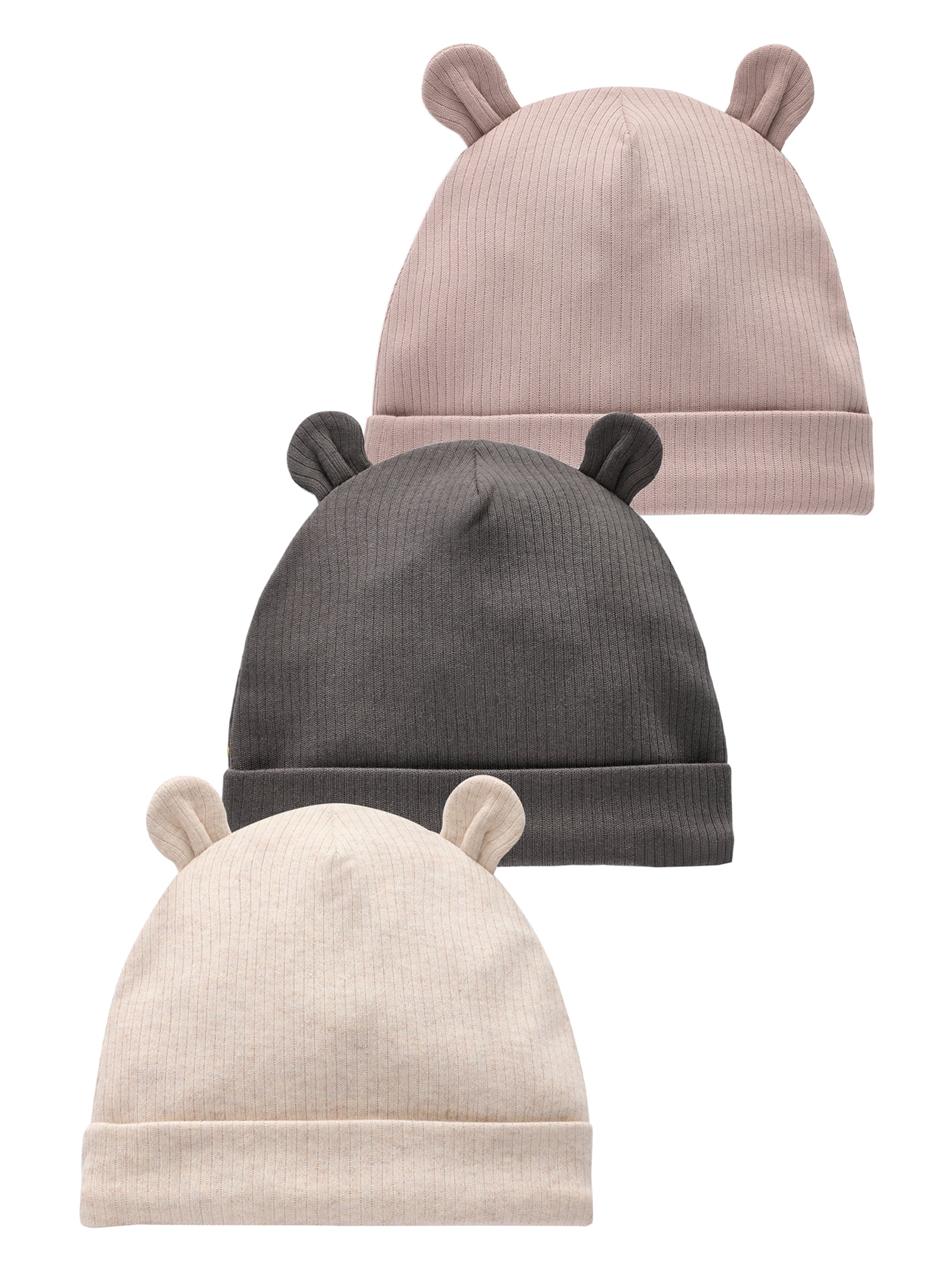 Next Beanie in Beige: front
